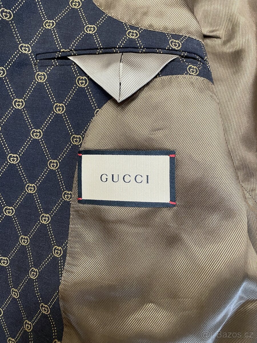 GUCCI oblek vel. 50 pánský - 4