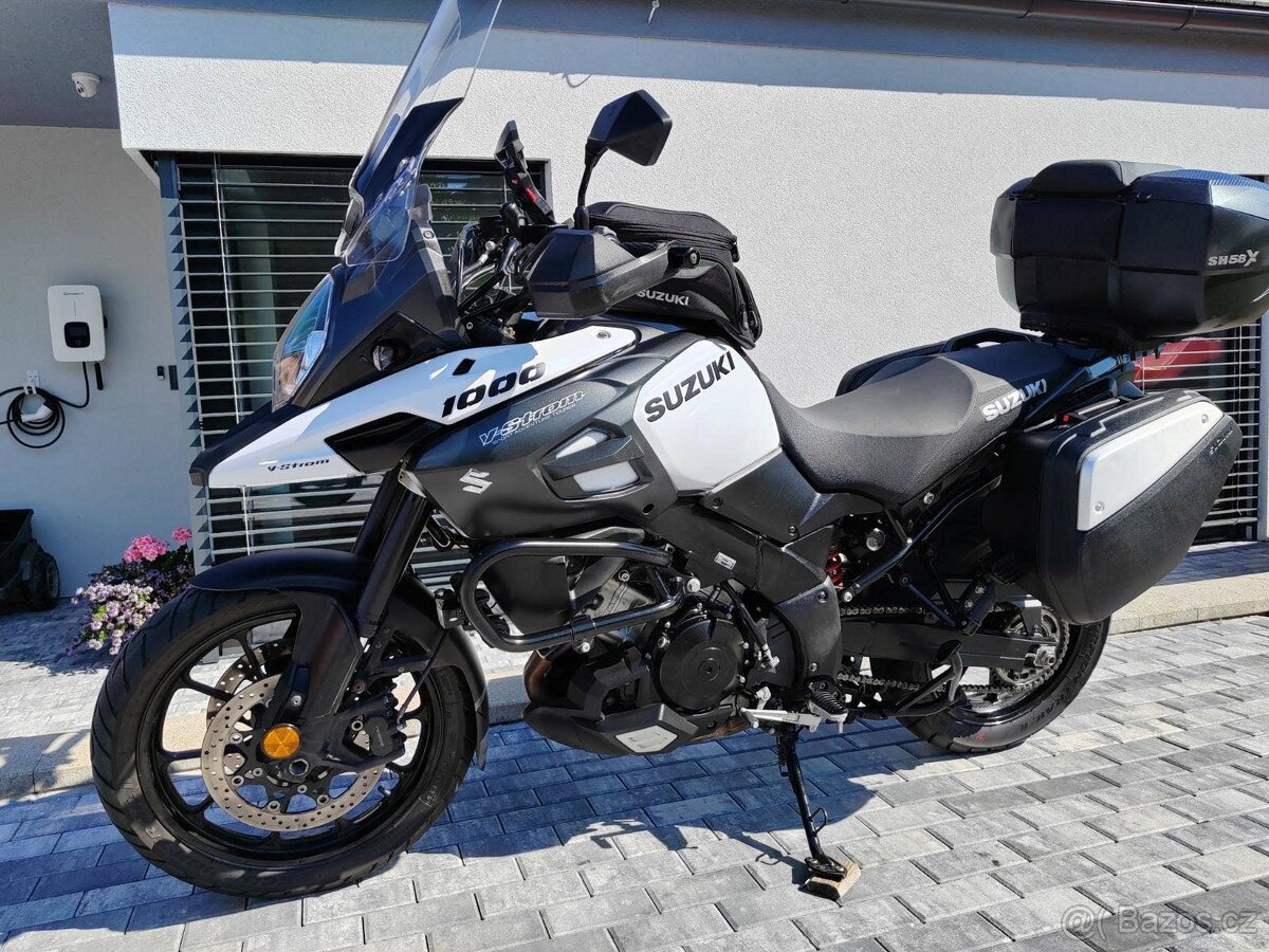 Prodám Suzuki DL-1000 V-Strom rv.2019, 29.200km Kufry