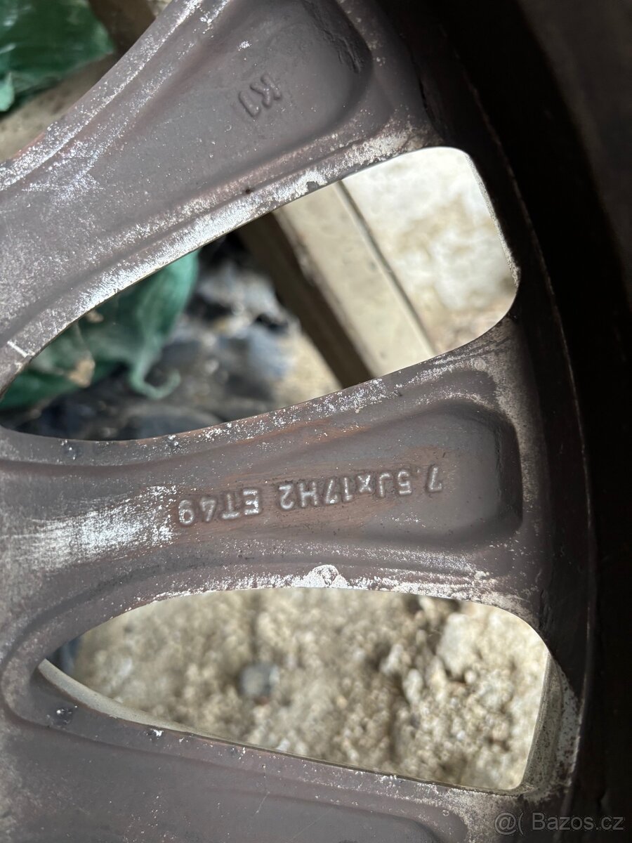 Alu r17 škoda 205/50/17 zimni pneu - 4