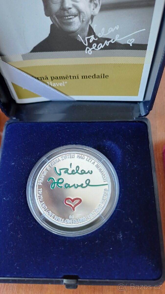 Pamětní medaile Václav Havel 2012 - 4