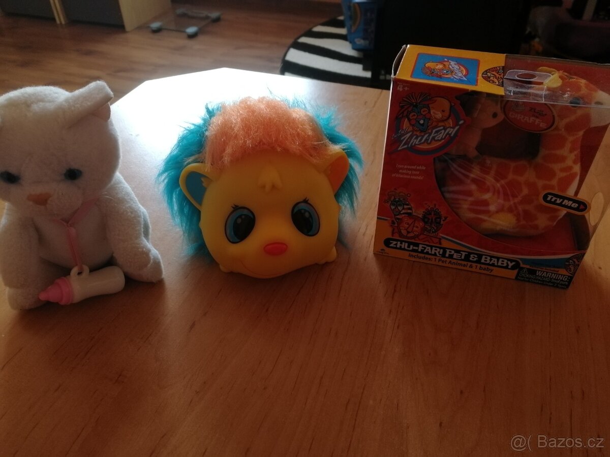 Pohádkový medvídek, koťátko, žirafa - 4