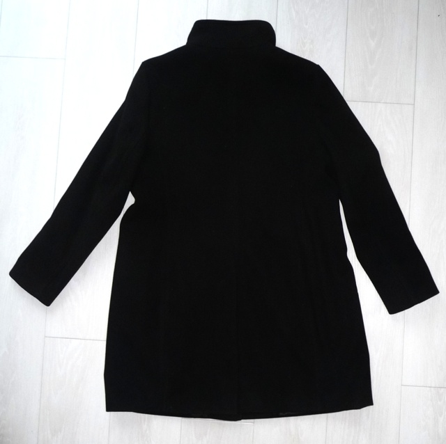 Kvalitní černý zimní kabát/paleto, vel. XL, zn.Marks&Spencer - 4