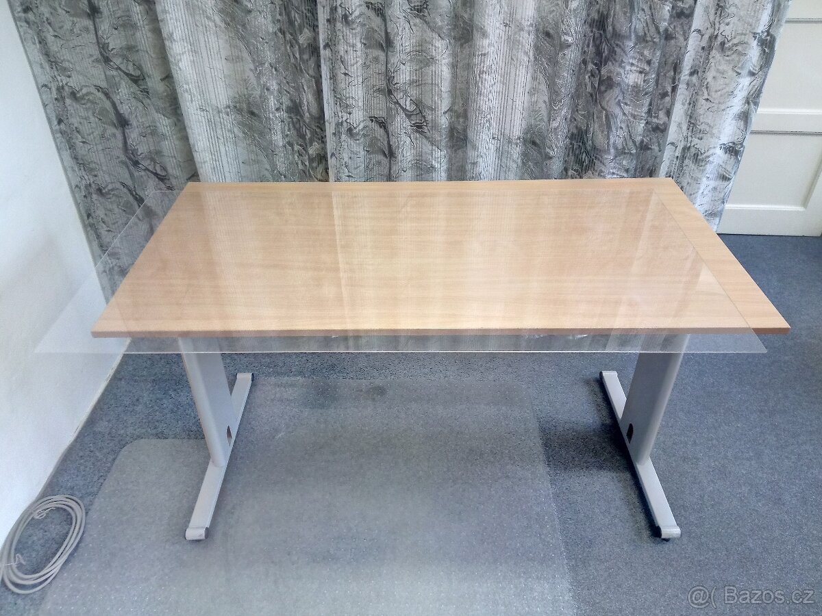 Stůl kancelářský zátěžový kovová podnož + kontejner - 4