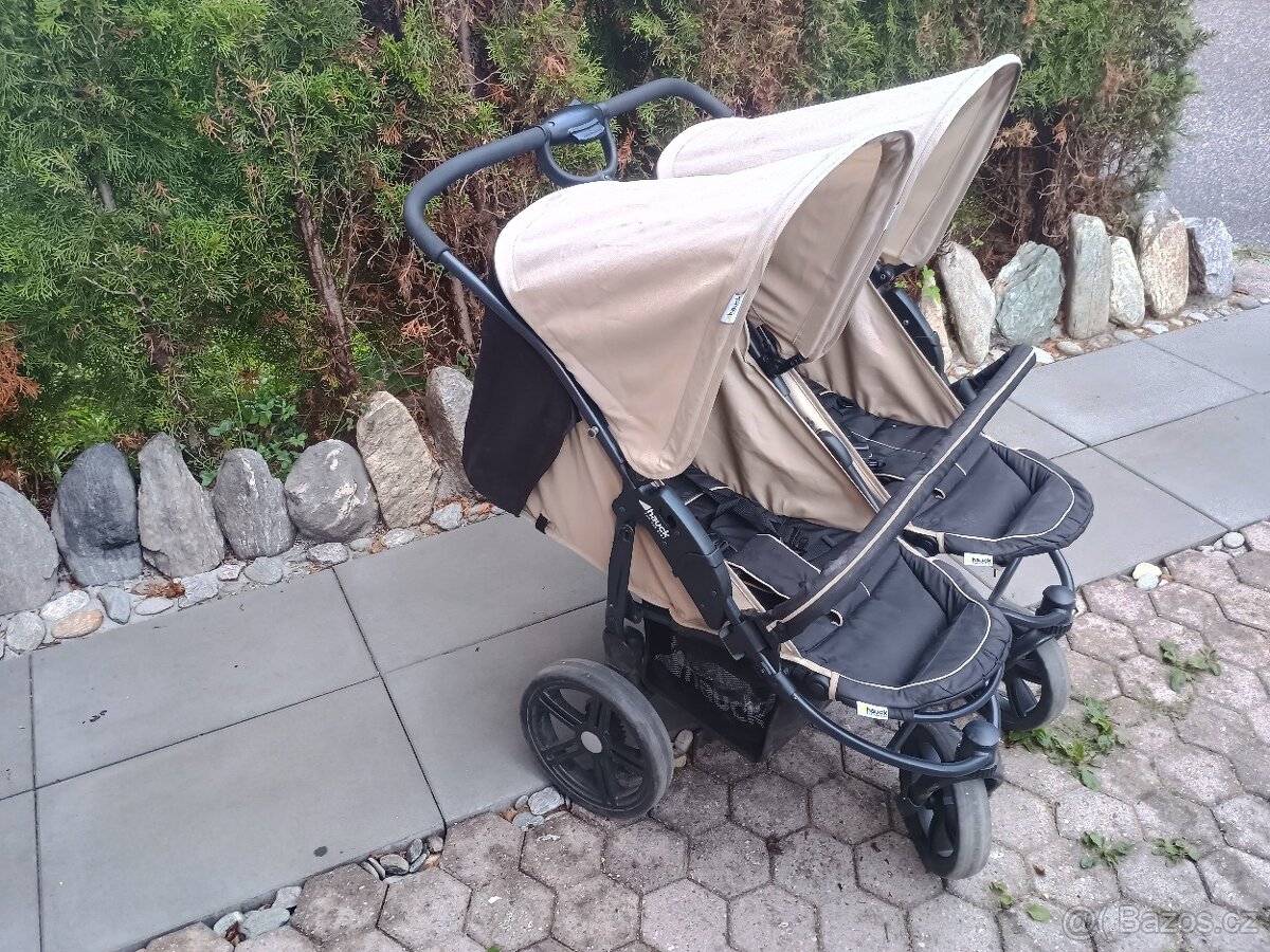 Kočárek Hauck pro sourozence - 4