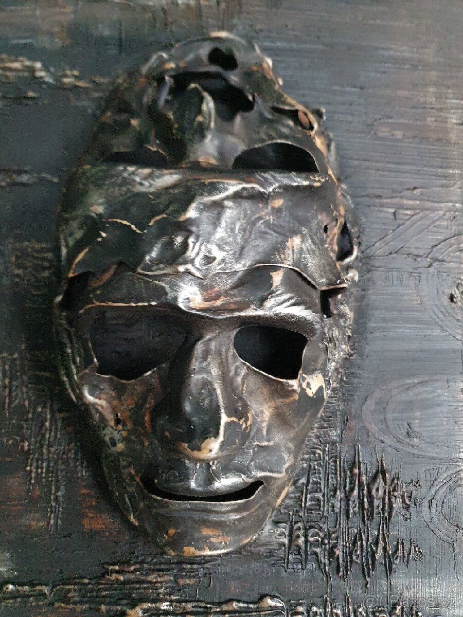 Plastika - obraz Dvě tváře - Zoda Mikalazoda. - 4