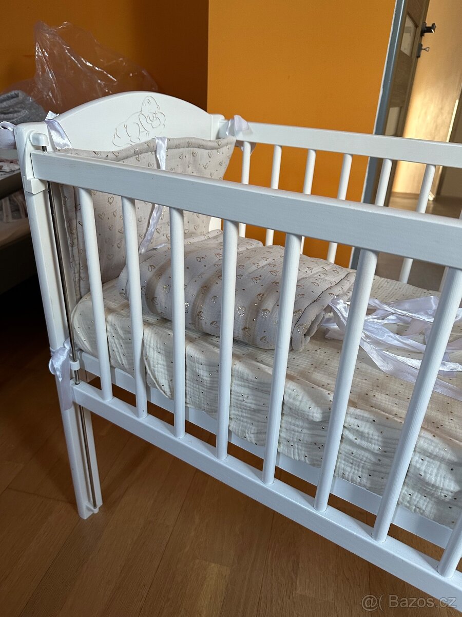 Dětská postýlka včetně matrace - 4