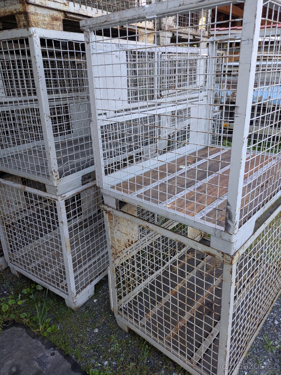 Kovové klece gitterbox - 4