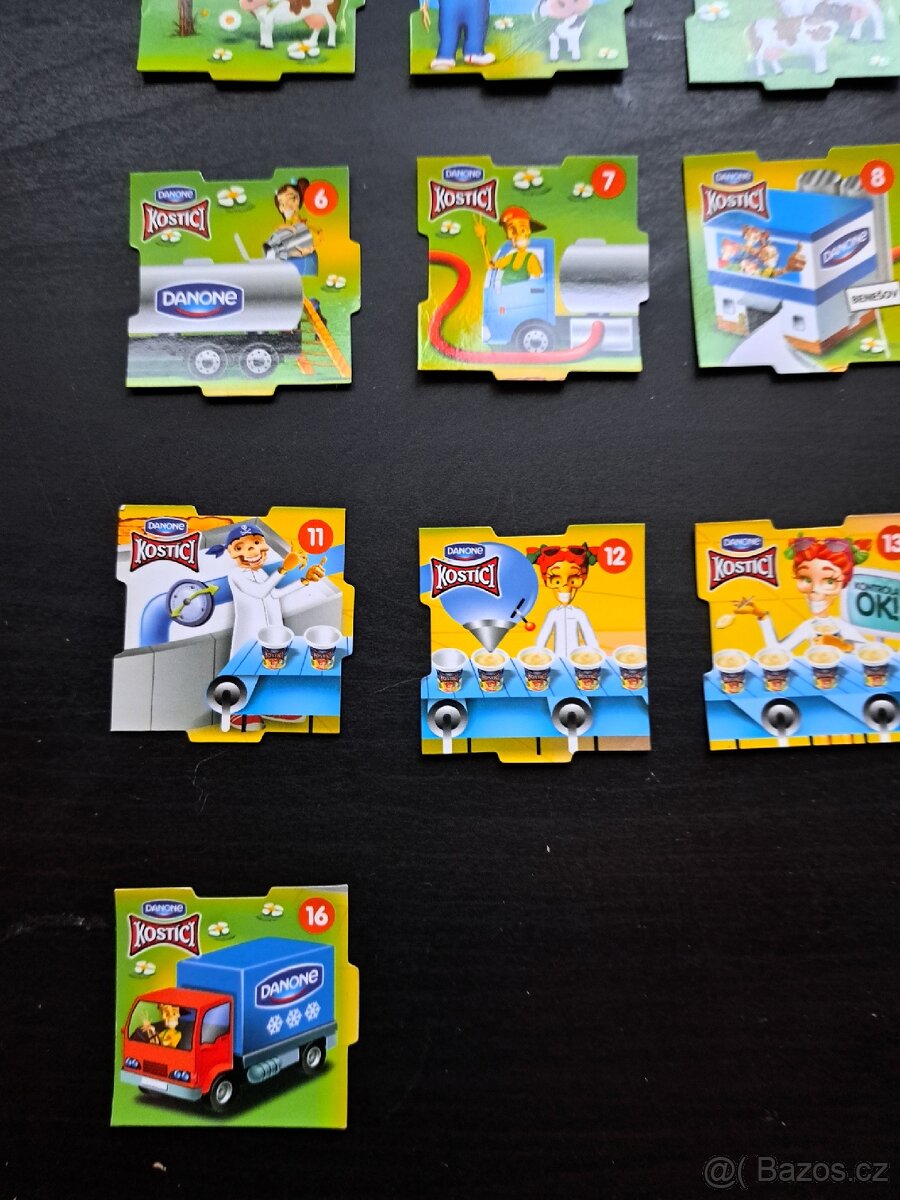 Magnetky Kostíci Danone - 4