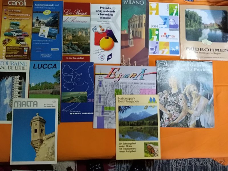 Mapy, průvodci aj. - 4