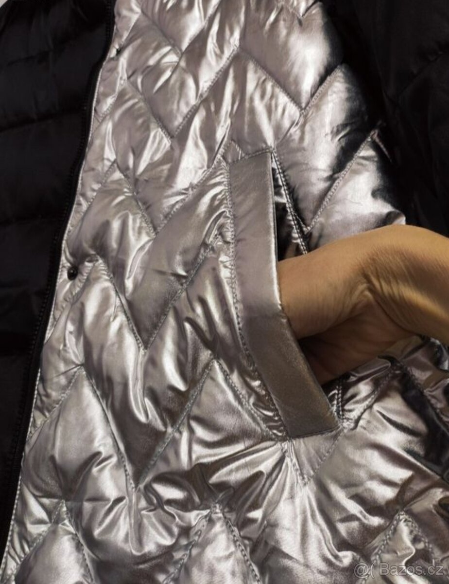 Nová dámská bunda s kapucí, velikost 36. - 4