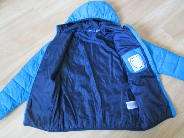 Bunda prošívaná vel.146 modrá - 4