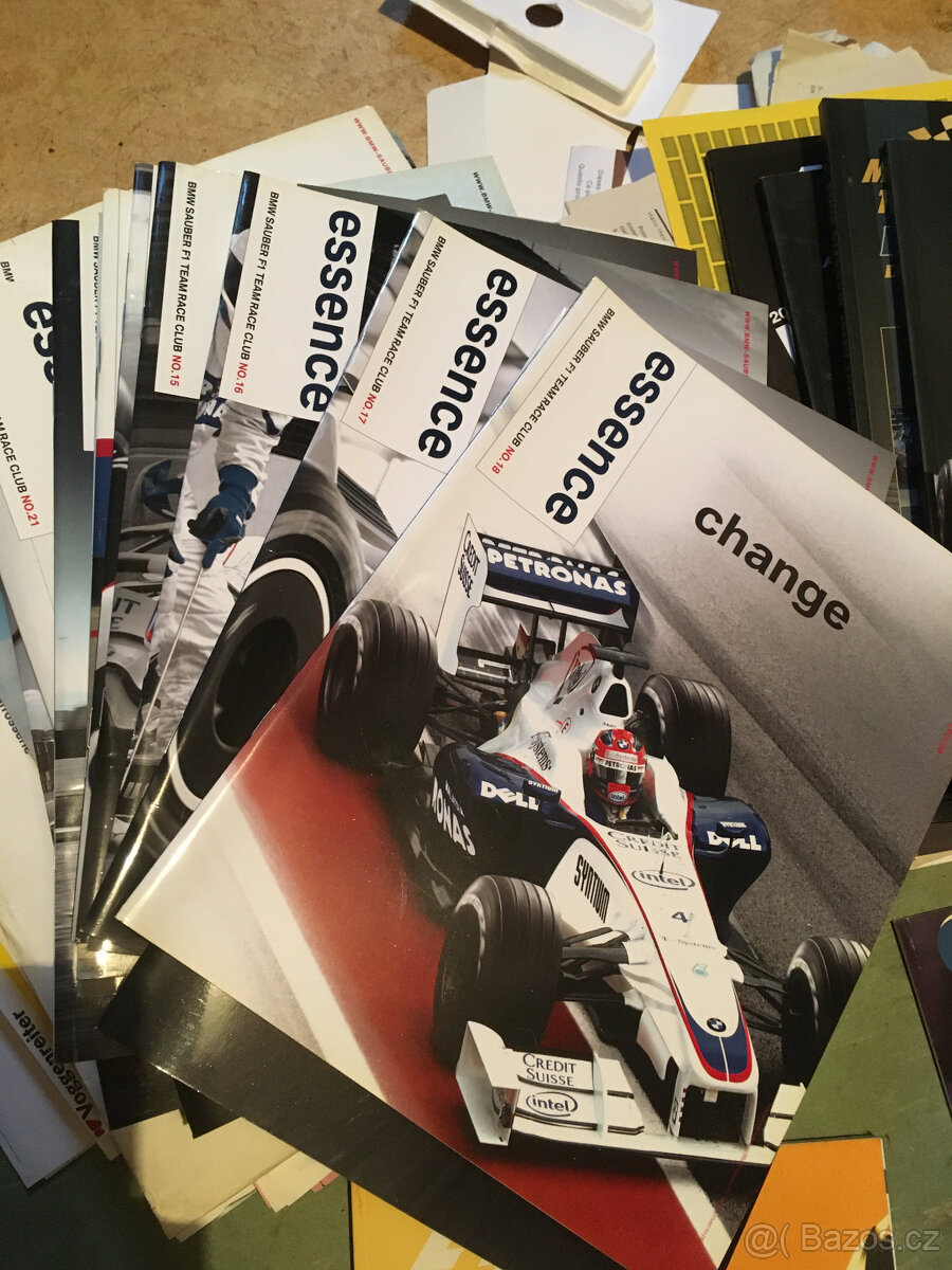 Časopisy FORMULE 1 PIT LANE,ESSENCE - 4