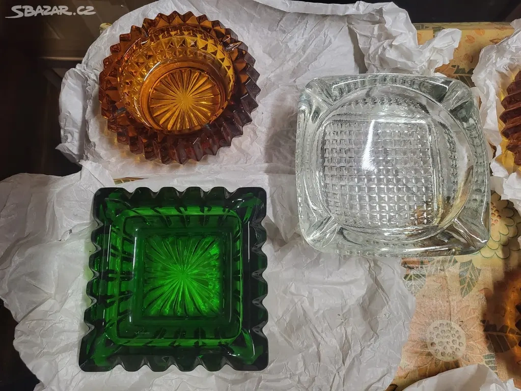 Retro - Popelníky - Sklo - Mix... - 4