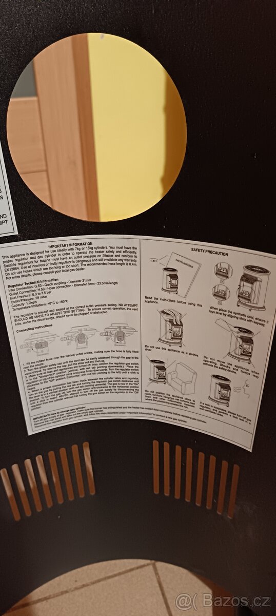 Kamna na propan butan - 4