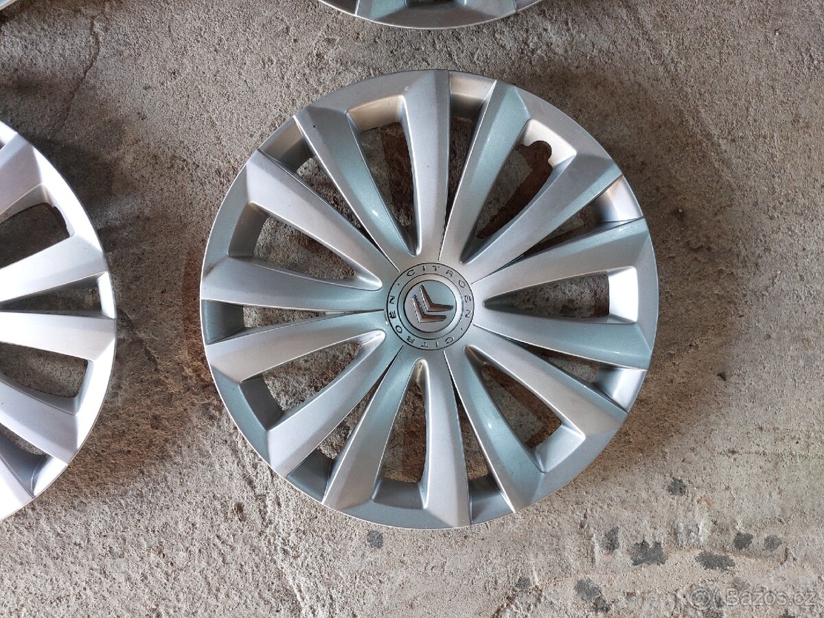 Prodám 4ks orig. poklic (kryty) kol Citroën" - 4