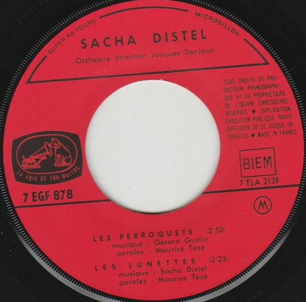 Sacha Distel – La Petite Puce (EP) - 4
