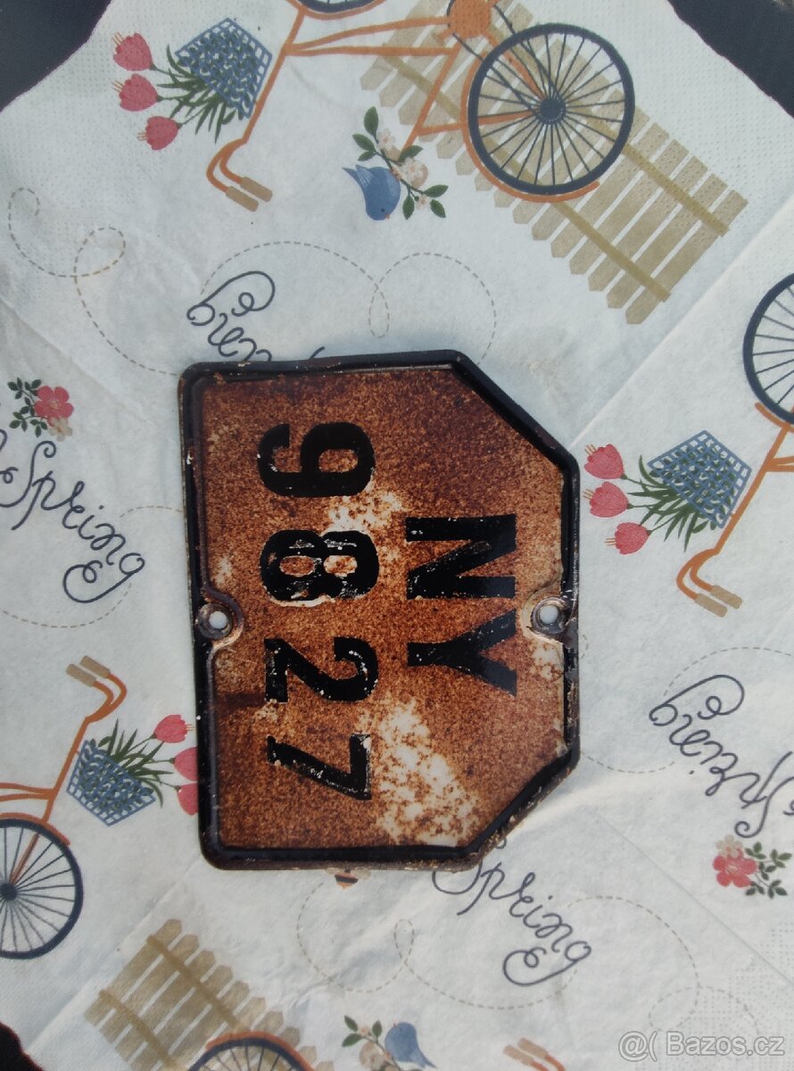 Staré SPZ. Krásná Dekorace - 4