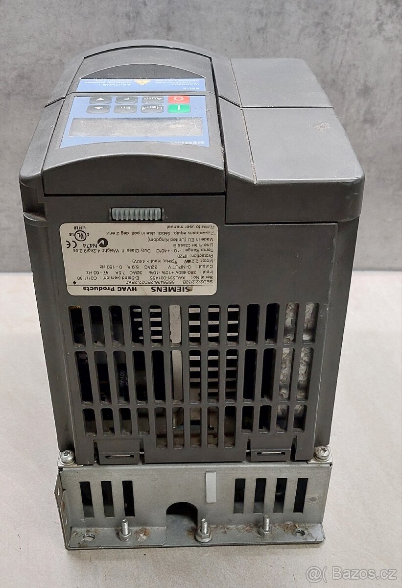 Frekvenční měnič SIEMENS SED2 2,2kW - 4