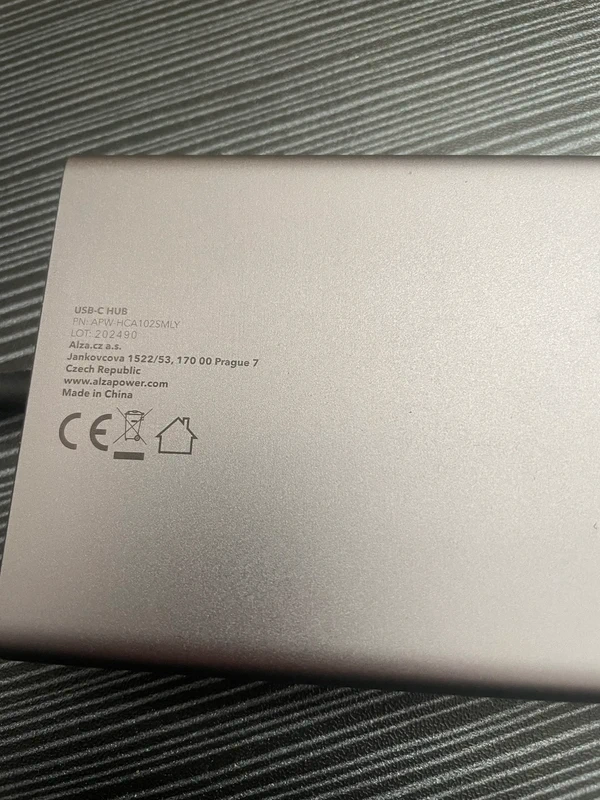 AlzaPower Metal USB-C Dock Station 10v1 driver - 4