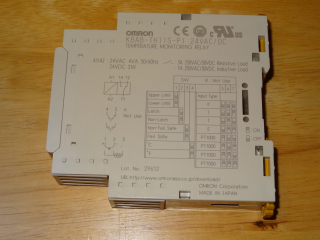 teplotní relé Omron K8AB-TH11S-P1 - 4