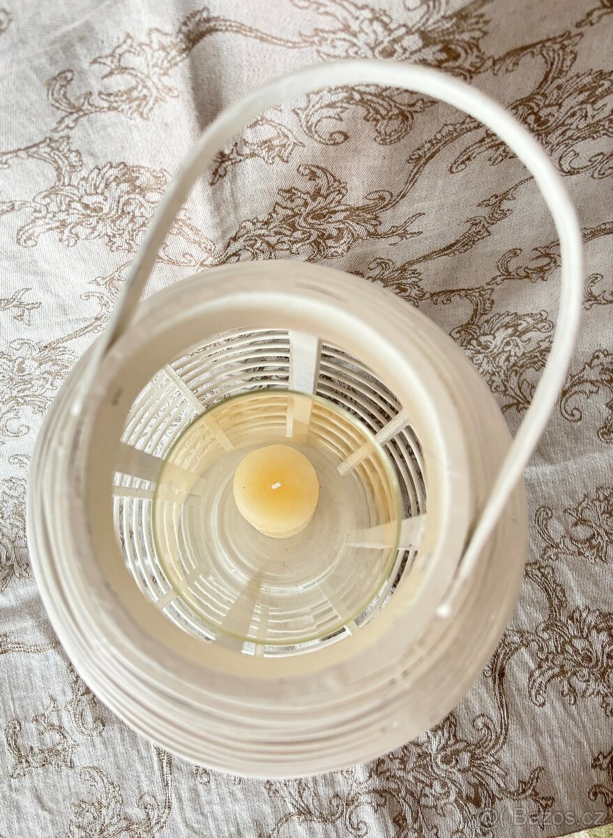 Lucerna Bílá 42 cm - 4