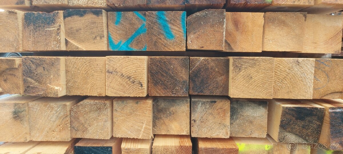 Smrkové trámy - hranoly 8x10,10x10,12x12,14x10,16x10,16x12 - 4