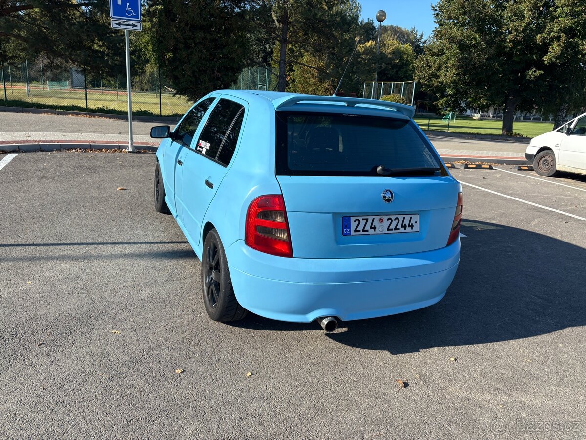Prodám upravenou Fabii 1.4 - 4