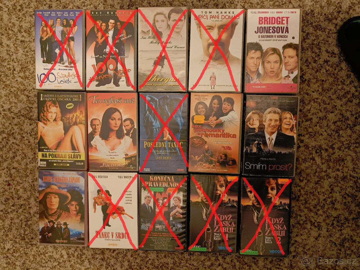 25 Kč/kus - VHS videokazety originálne český dabing - 4