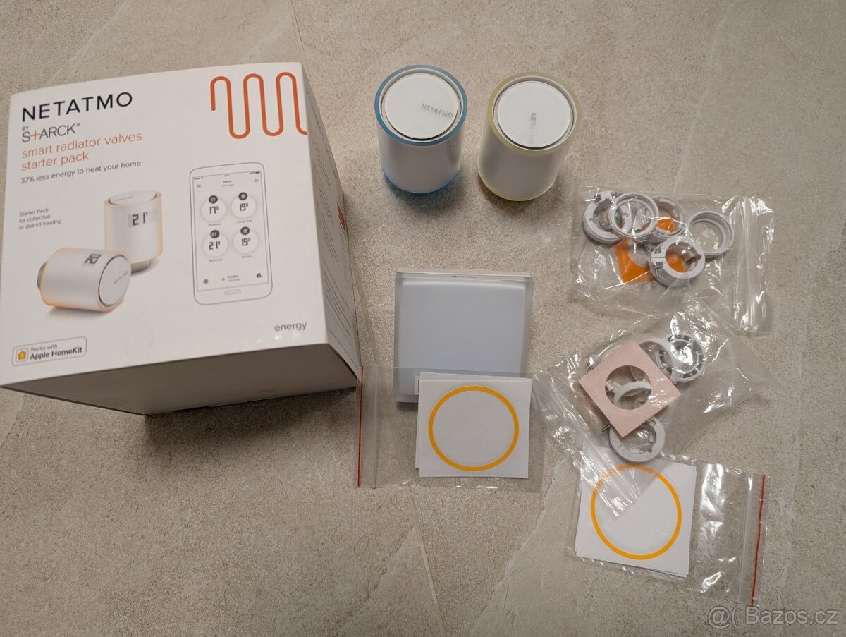 Netatmo Smart Radiator Valves Starter Pack - 4