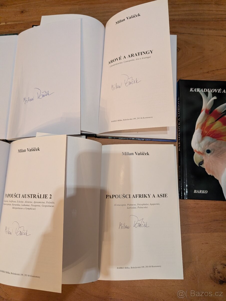 Literatura/Papoušci/ Milan Vašíček - 4