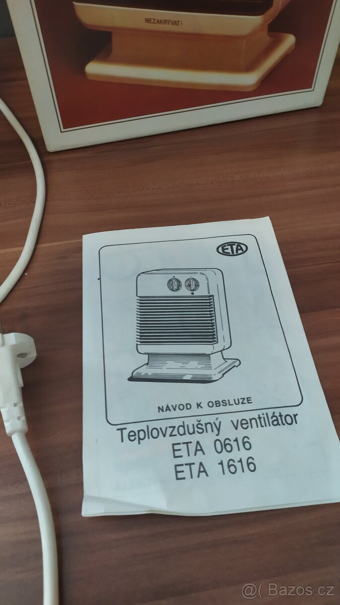 teplovzdušný ventilátor - 4