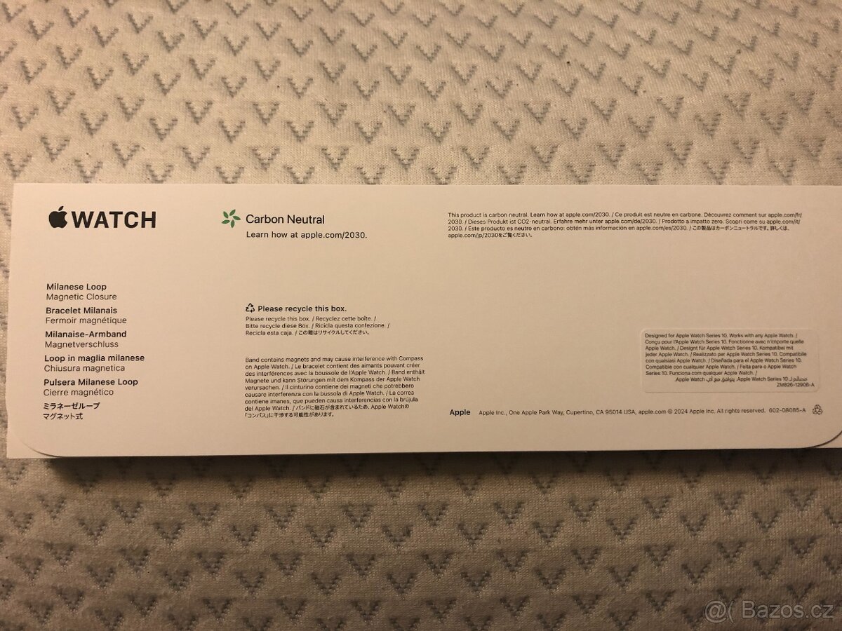 Apple Watch řemínek milánský tah - 4