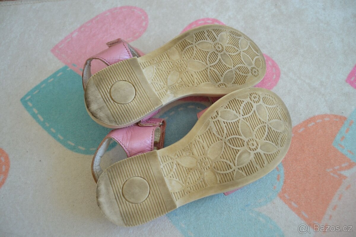 Kožené sandálky Lasocki, vel. 30 - 4