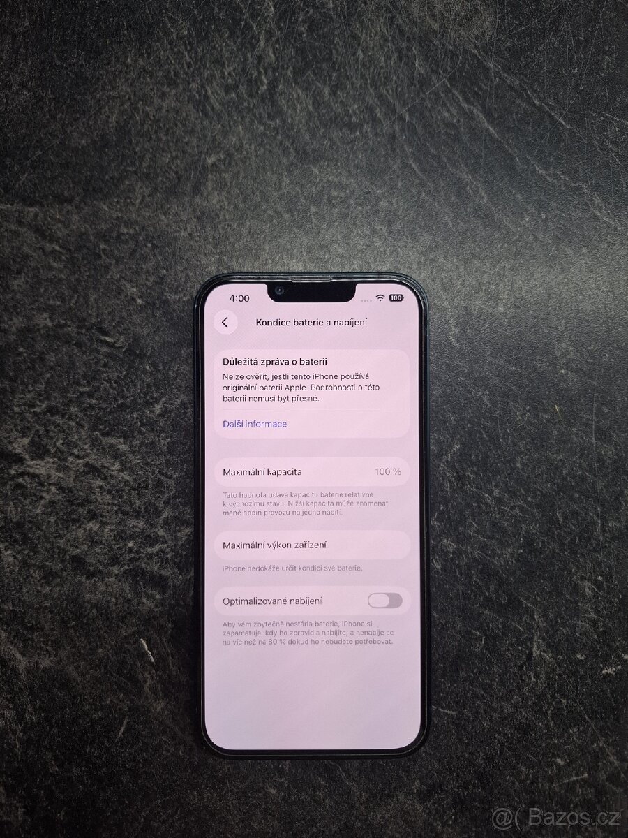 Iphone 13 128gb - 100% - 4