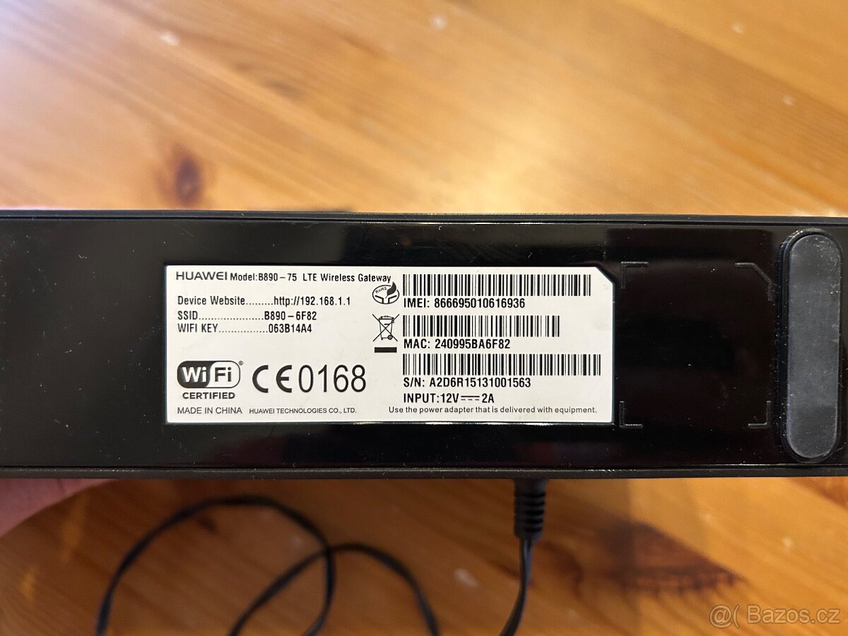 LTE modem Huawei B890 Wifi - 4