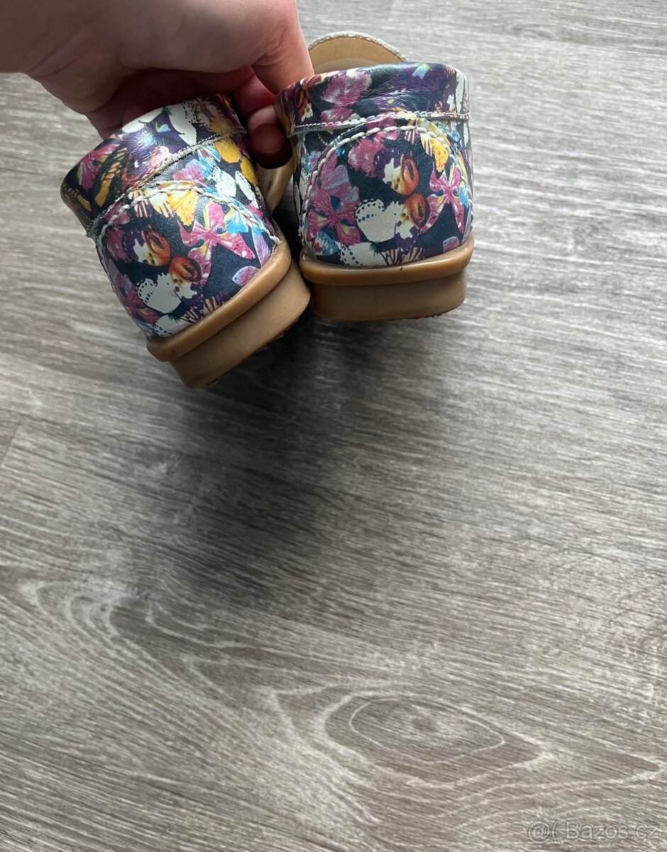 Kožené mokasíny, vel. 41 - 4