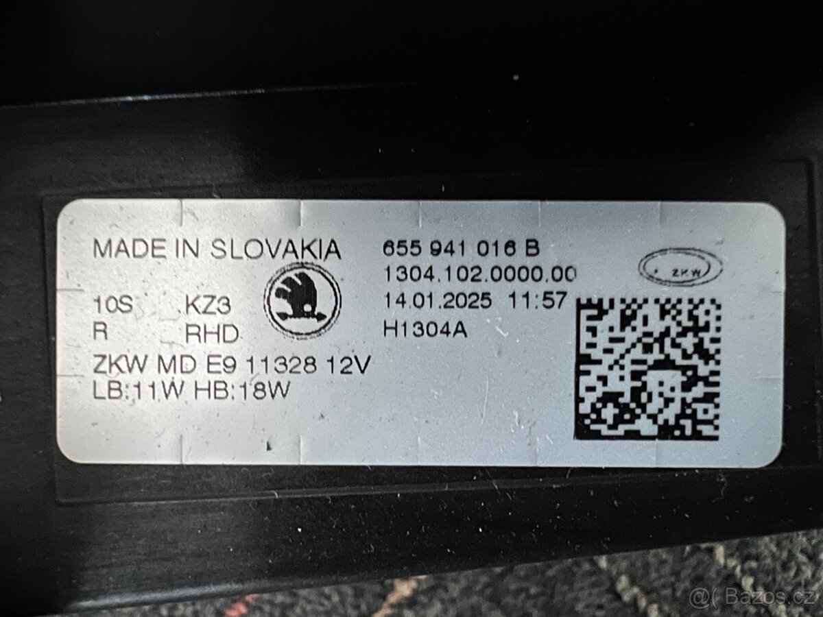 Přední světlo Škoda Kamiq - 4