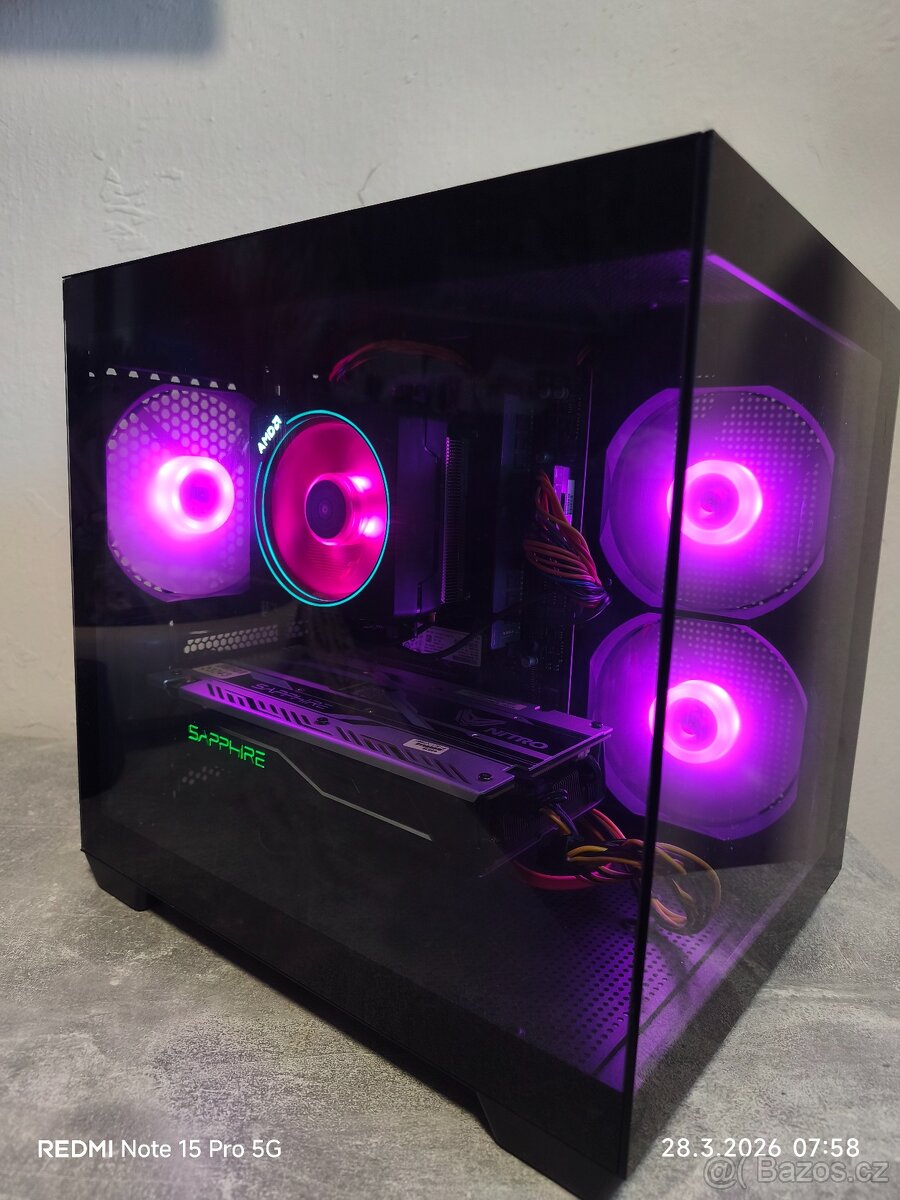Herní PC Ryzen 5 5600G / RX 480 8GB / SSD - 4