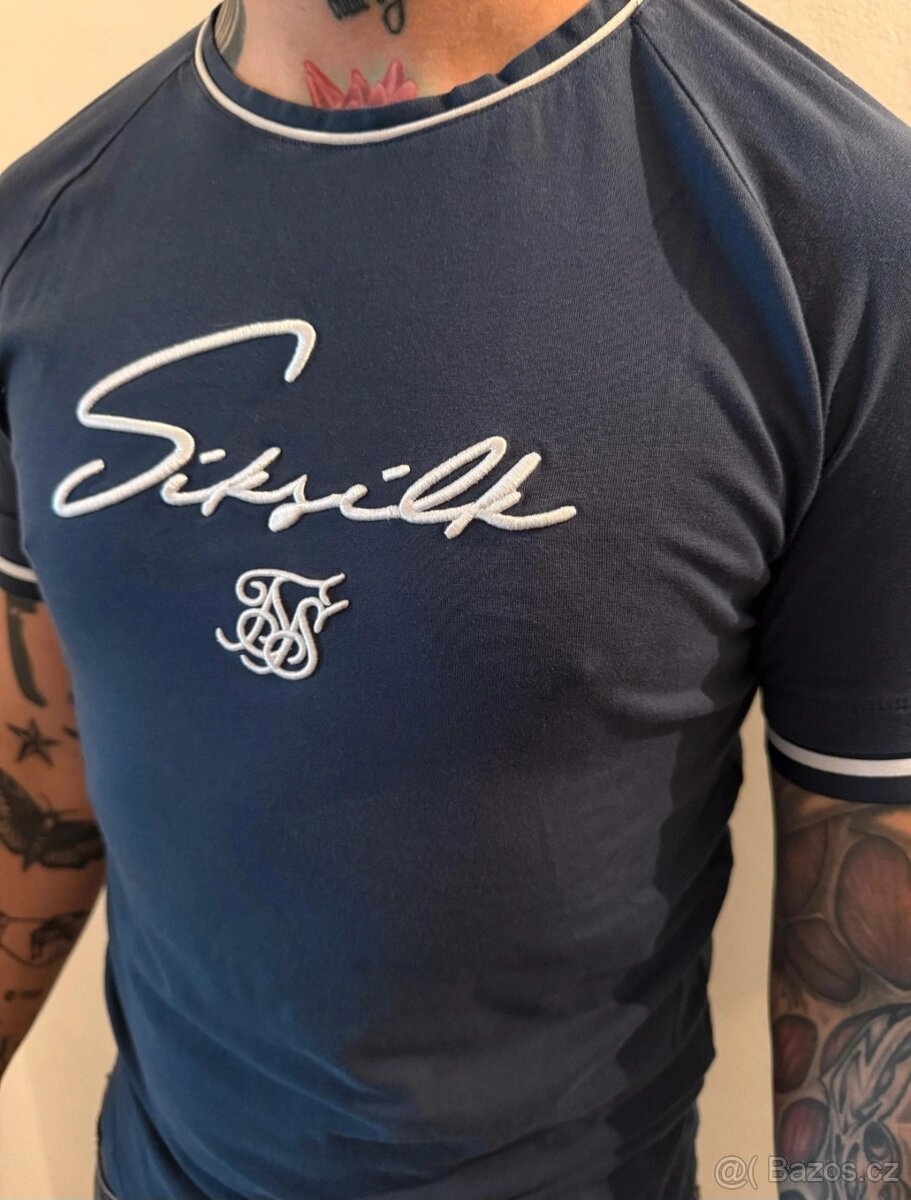 Triko Siksilk modré - 4