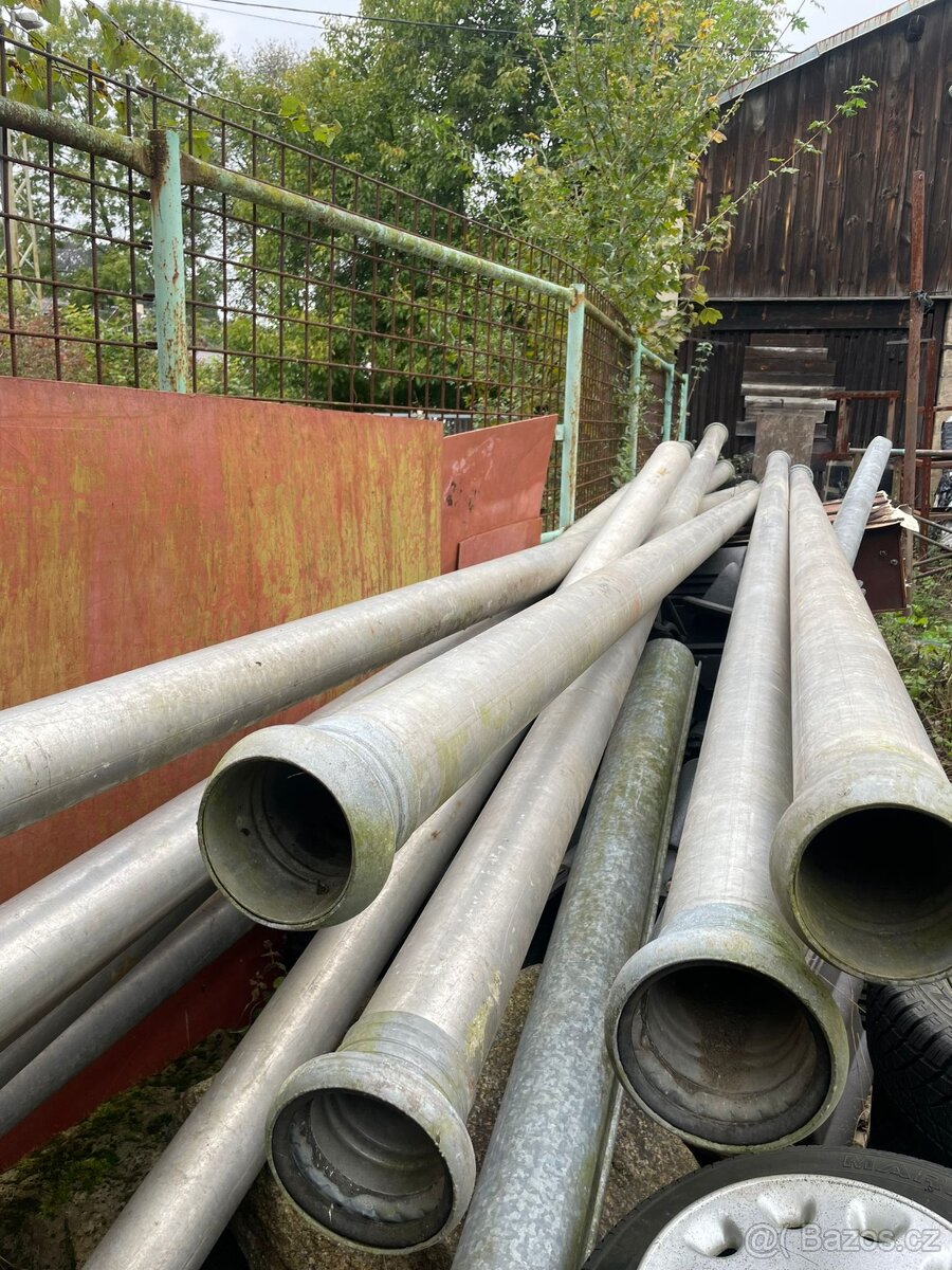 Roury Trubky AL 6m 8ks + kolena - 4