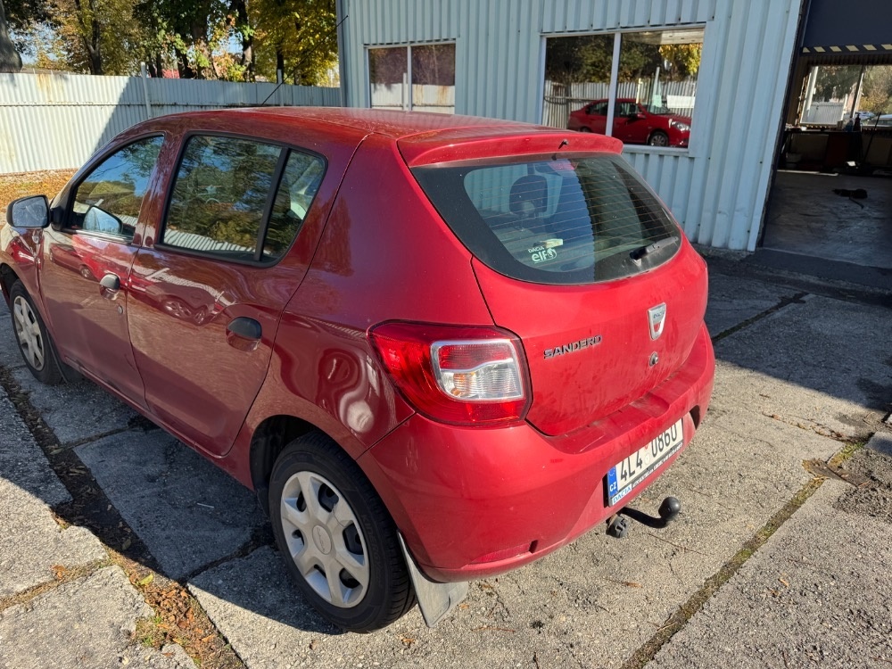 DACIA SANDERO 1,2 55 KW,ROK 2013,NAJ 108 TKM,DOHODA - 4
