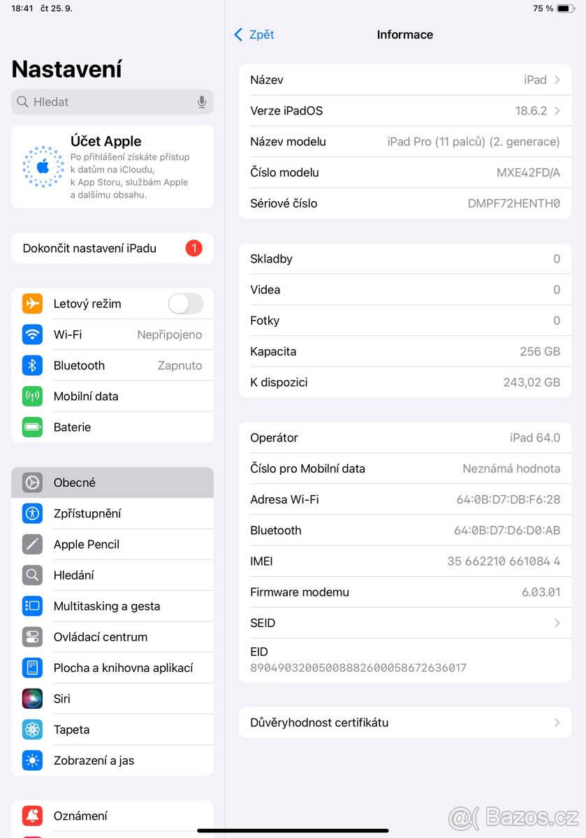 Apple iPad Pro 11 2. generace 256GB - 4