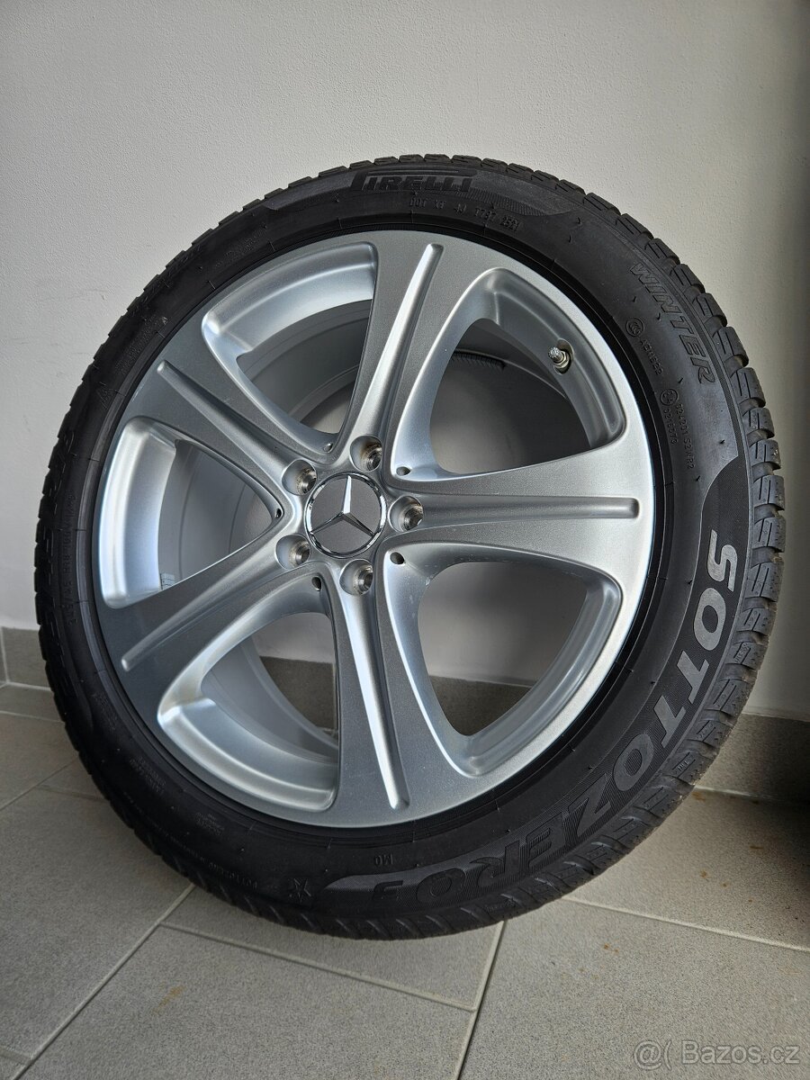 Orig. Mercedes 5x112 Zimní 245/45/18 - Zánovní - 4