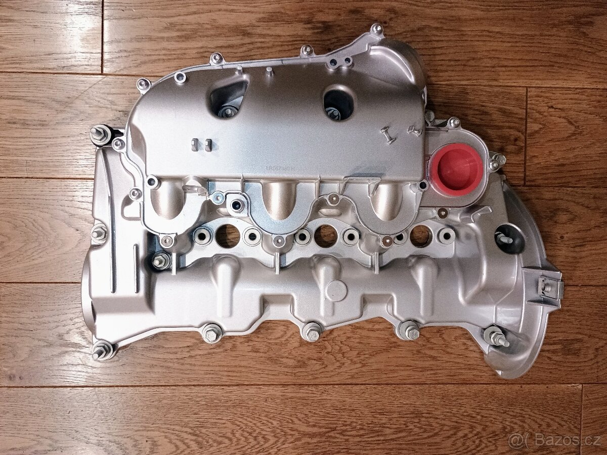 PÁR hliníkových ventilových vík motoru 306DT (bez DPH) - 4