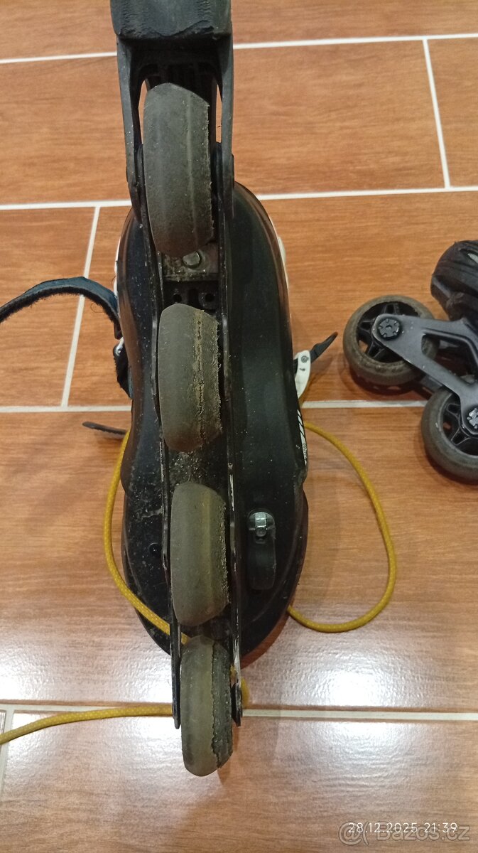 Kolečkové roztahovací brusle - 4