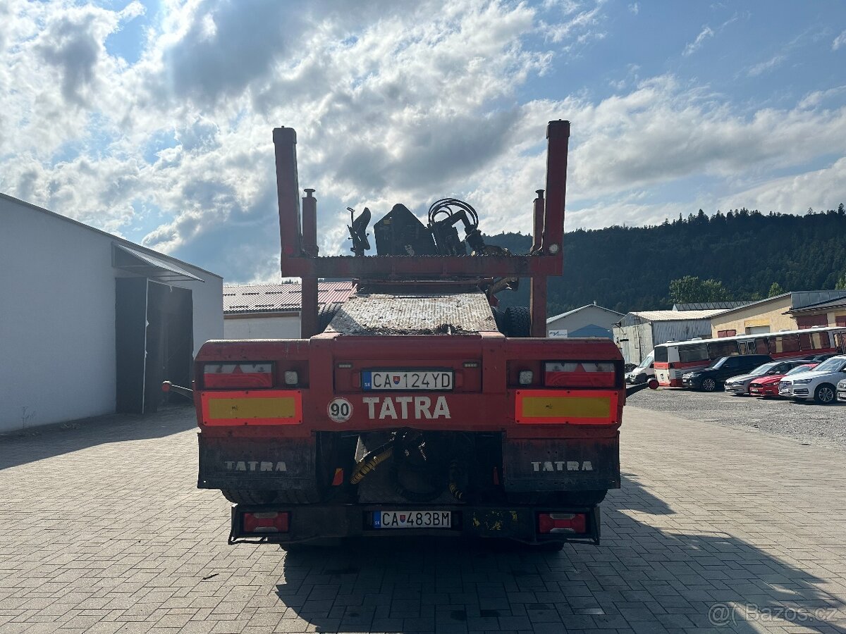 Tatra T815 lesovoz, návadzací, nesený vlek - 4
