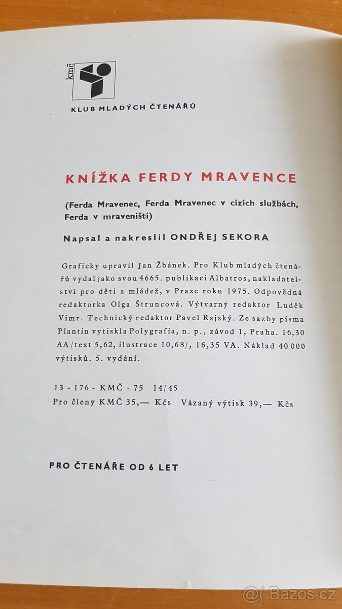 Knížka Ferdy mravence - 4