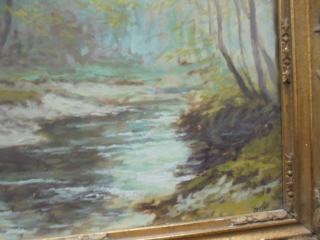 OBRAZ OLEJ NA KARTONU-PEŠEK - 4