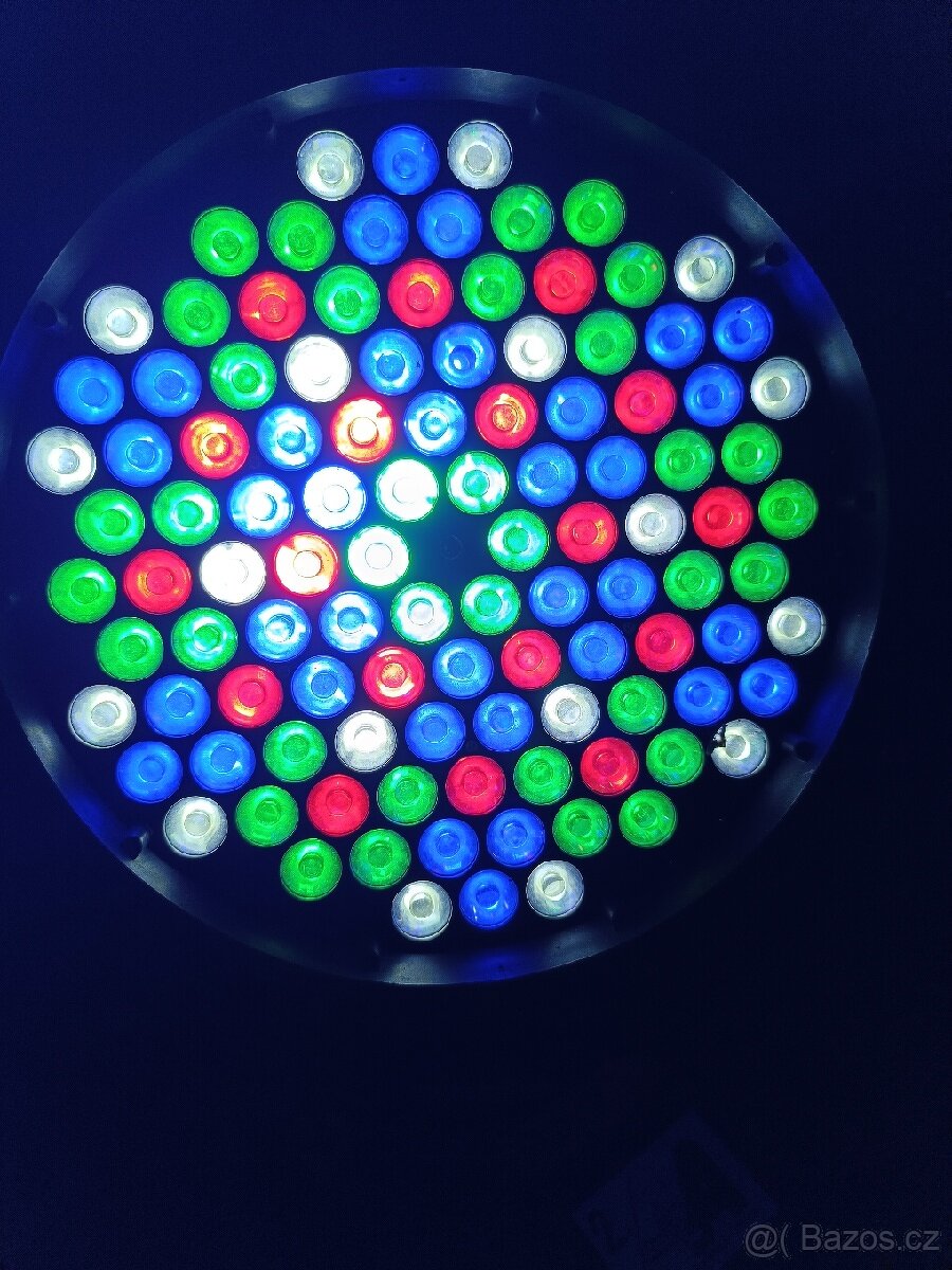 4ks Otočná LED hlava 108x3W - 4