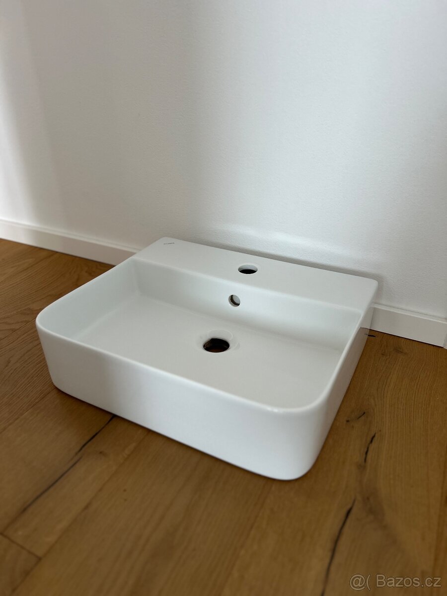 Bílé keramické umyvadlo MYJOYS - 4
